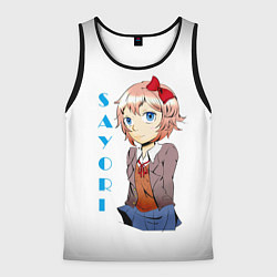 Майка-безрукавка мужская Doki Doki SAYORI, цвет: 3D-черный