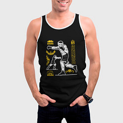 Майка-безрукавка мужская BOXING, цвет: 3D-белый — фото 2