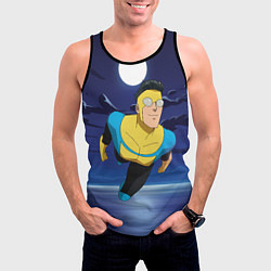 Майка-безрукавка мужская Марк Грэйсон Неуязвимый, цвет: 3D-черный — фото 2