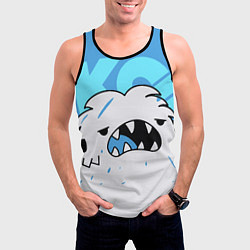 Майка-безрукавка мужская SK8 the Infinity Скейт Ланги, цвет: 3D-черный — фото 2