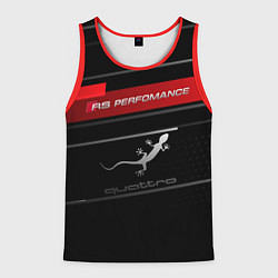 Майка-безрукавка мужская RS PERFOMANCE QUATTRO Z, цвет: 3D-красный