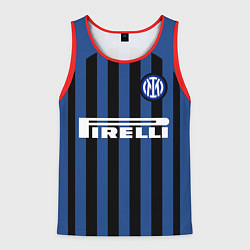 Майка-безрукавка мужская INTER MILAN, цвет: 3D-красный