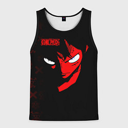 Мужская майка без рукавов Взгляд Луффи One Piece