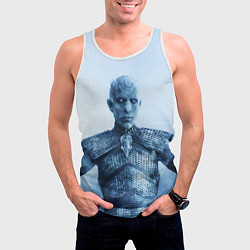 Майка-безрукавка мужская GoT The Night King, цвет: 3D-белый — фото 2