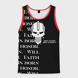 Мужская майка без рукавов Боевой клич Железные войны