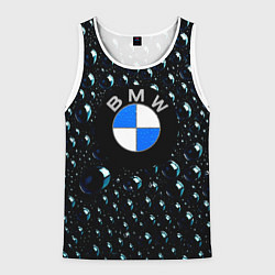 Майка-безрукавка мужская BMW Collection Storm, цвет: 3D-белый