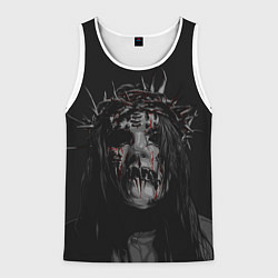 Майка-безрукавка мужская Joey Jordison, цвет: 3D-белый