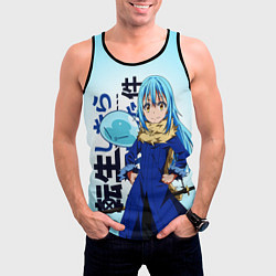 Майка-безрукавка мужская Римуру Темпест, TenSura, цвет: 3D-черный — фото 2