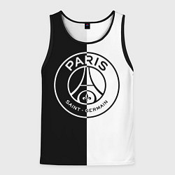 Мужская майка без рукавов ФК ПСЖ PSG BLACK & WHITE