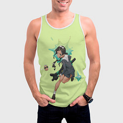 Майка-безрукавка мужская Aonuma Neiru, цвет: 3D-белый — фото 2