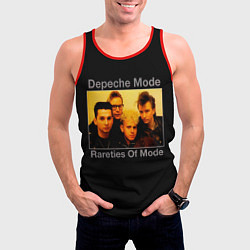 Майка-безрукавка мужская Rareties of Mode - Depeche Mode, цвет: 3D-красный — фото 2