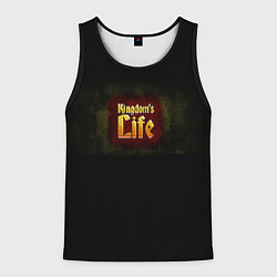 Мужская майка без рукавов Kingdoms Life official logo