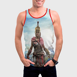 Майка-безрукавка мужская Воинственная Кассандра, цвет: 3D-красный — фото 2