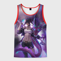 Мужская майка без рукавов LEAGUE OF LEGENDS AKALI ЛИГА ЛЕГЕНД АКАЛИ