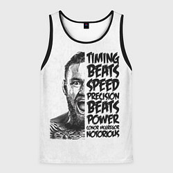 Мужская майка без рукавов Timing beats speed precision beats power