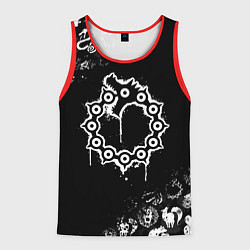 Майка-безрукавка мужская 7 СМЕРТНЫХ ГРЕХОВ МЕЛОДИАС СИМВОЛ ДРАКОН, цвет: 3D-красный