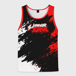 Мужская майка без рукавов Friday Night Funkin - логотип игры