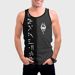 Майка-безрукавка мужская THE ELDER SCROLLS SKYRIM FUS RO DAH, цвет: 3D-черный — фото 2