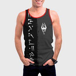 Майка-безрукавка мужская THE ELDER SCROLLS SKYRIM FUS RO DAH, цвет: 3D-красный — фото 2