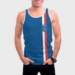 Майка-безрукавка мужская PSG SPORT STRIPES UNIFORM, цвет: 3D-белый — фото 2