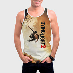 Майка-безрукавка мужская DYING LIGHT 2 НОВЫЙ МИР, цвет: 3D-белый — фото 2