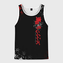 Мужская майка без рукавов TOKYO REVENGERS RED STYLE TEAM