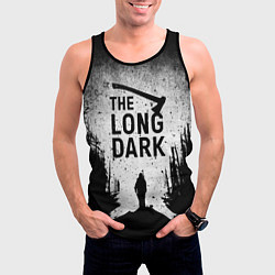 Майка-безрукавка мужская The Long Dark игра, цвет: 3D-черный — фото 2