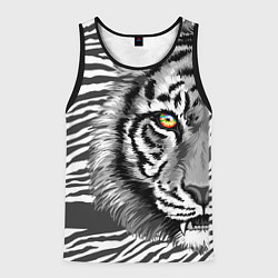 Мужская майка без рукавов Голова тигра 22
