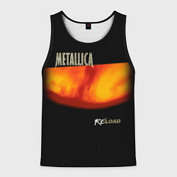 Майка-безрукавка мужская Metallica ReLoad, цвет: 3D-черный