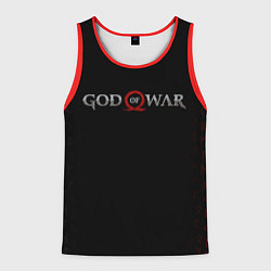 Мужская майка без рукавов GOD OF WAR LOGO, РУНЫ