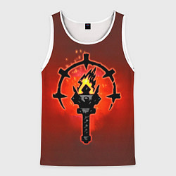Мужская майка без рукавов Darkest Dungeon Факел