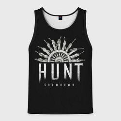Мужская майка без рукавов Колесо охоты