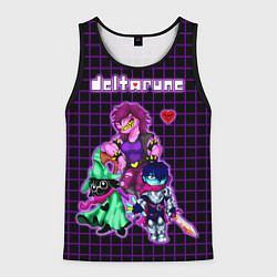 Мужская майка без рукавов Deltarune Logo Characters