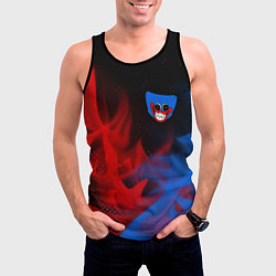 Майка-безрукавка мужская HUGGY WUGGY Пламя, цвет: 3D-черный — фото 2