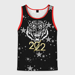 Мужская майка без рукавов Символ года тигр 2022 Ура-Ура!