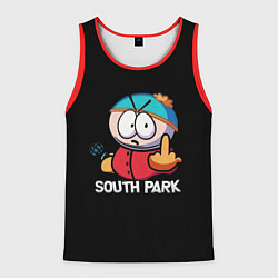 Майка-безрукавка мужская Южный парк Эрик South Park, цвет: 3D-красный