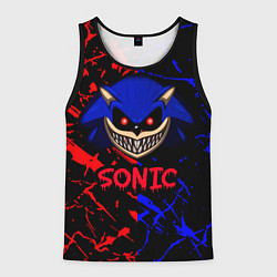 Мужская майка без рукавов SONIC EXE DARK SONIC