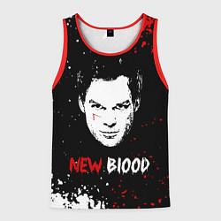 Мужская майка без рукавов Декстер Новая Кровь Dexter New Blood
