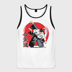 Мужская майка без рукавов Айкидо Aikido