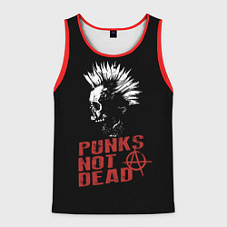 Мужская майка без рукавов Punks Not Dead