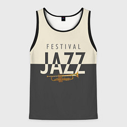Мужская майка без рукавов JAZZ FESTIVAL