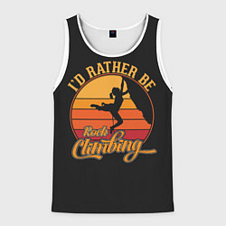 Мужская майка без рукавов Покорение Вершины