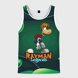 Мужская майка без рукавов Rayman Legends Green