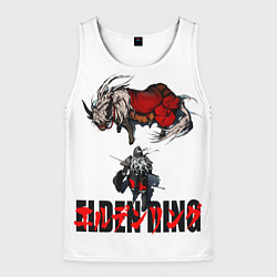 Майка-безрукавка мужская ELDEN RING время путешествовать Элден Ринг, цвет: 3D-белый