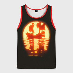 Майка-безрукавка мужская Саузенд Санни Ван Пис, цвет: 3D-красный