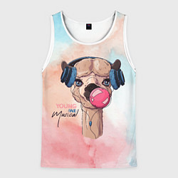 Мужская майка без рукавов Young musical