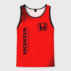 Мужская майка без рукавов HONDA DREAMS - Огонь