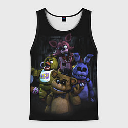 Мужская майка без рукавов Five Nights at Freddys - FNAF персонажи игры