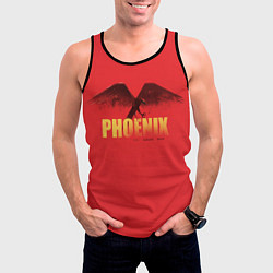 Майка-безрукавка мужская Фантастические Твари Phoenix, цвет: 3D-черный — фото 2