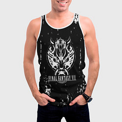 Майка-безрукавка мужская Final Fantasy VII Remake, цвет: 3D-белый — фото 2